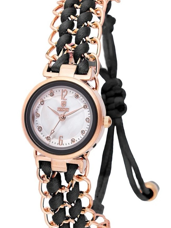 Montres Prestine Accessories - NWT Invicta Montres Prestige MPW-0295 25mm Rose Gold and Black Bracelet Watch